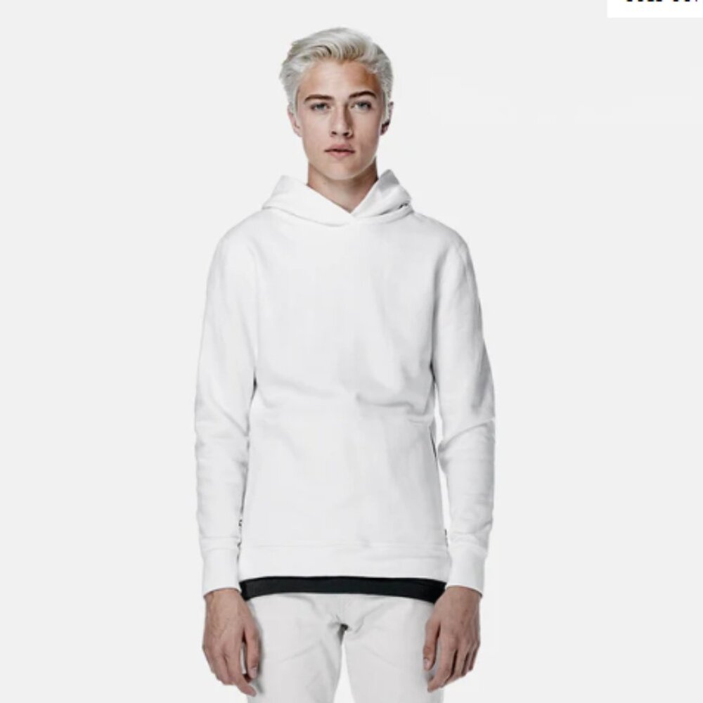 John Elliott Villain Hoodie (White)